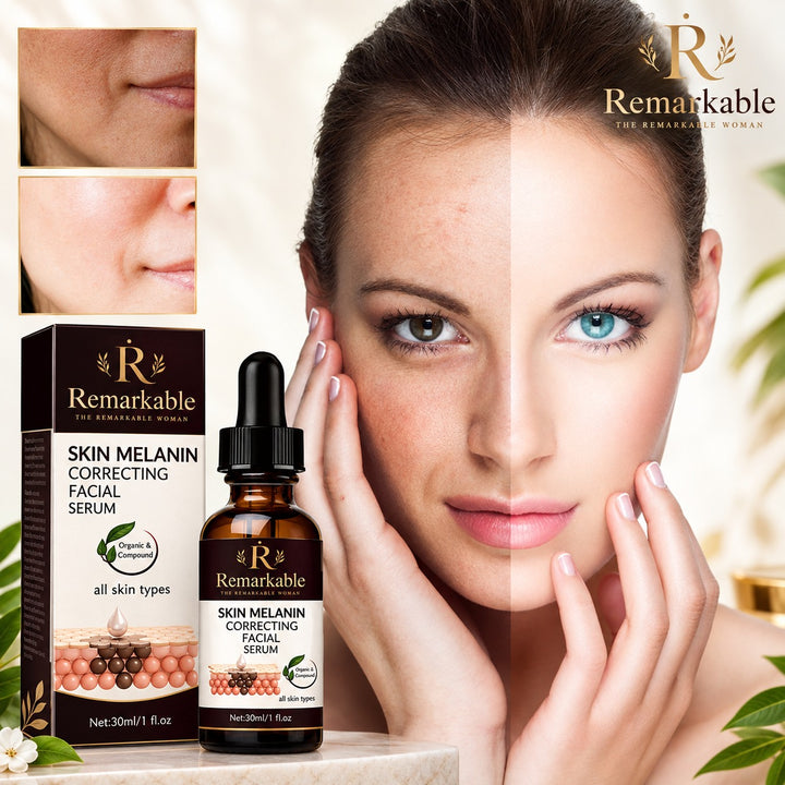 Remarkable Vegan Skin Melanin Correcting Facial Serum – 30ml